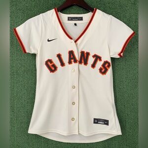 Nike San Fransisco Giants Stitched MLB Baseball Jersey Womens Size Small